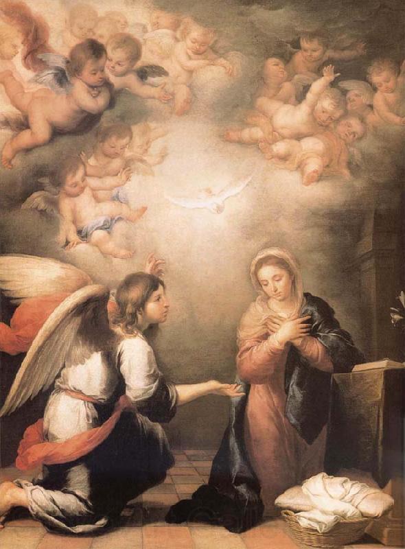 Bartolome Esteban Murillo The Anunciacion